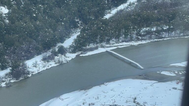 Sistema frontal deja 145 personas aisladas en Aysén y mantiene Alerta Roja en dos provincias