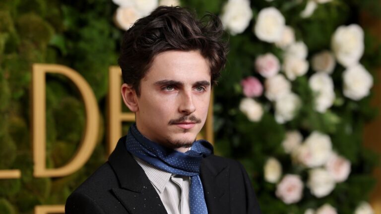 Timothée Chalamet recibe irónico premio 