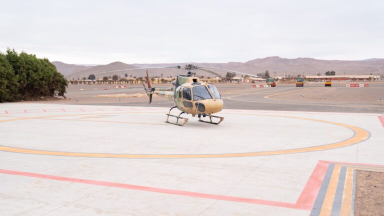 MOP inauguró Punto de Posada de Helicópteros en Arica: Helipuertos de emergencia llegan a 85 en todo Chile