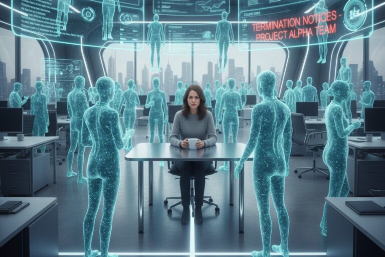 Columna de Mario Saavedra: Reestructurados por la IA: el reality corporativo del futuro (o cómo aprendimos a amar al algoritmo)