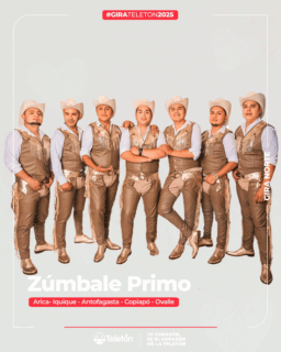 Zúmbale Primo Fotografía por Teletón 