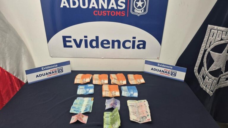 Detectan contrabando de dinero en bus de turismo en Paso Los Libertadores: Había más de 12 mil dólares