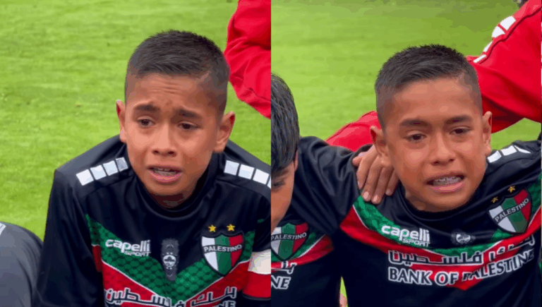 La emotiva arenga del capitán sub12 de Palestino tras eliminar a Colo Colo y avanzar a la final del Campeonato Infantil