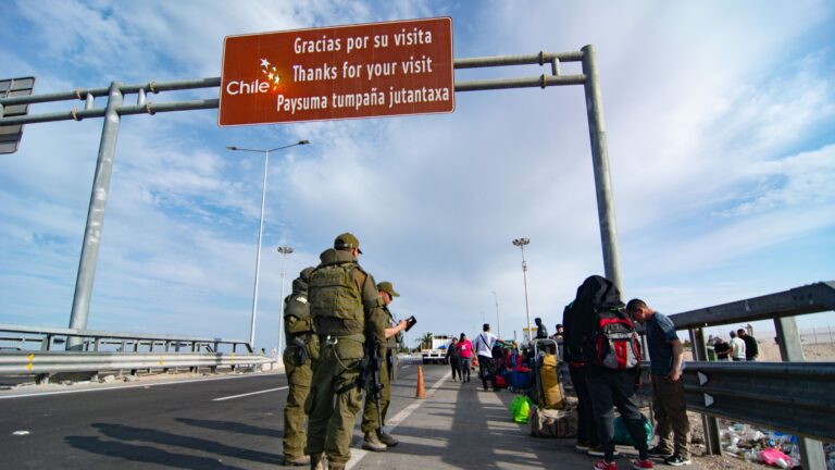Gobierno por migrantes varados en la frontera: “Los flujos actuales no cambian respecto a otros momentos del año”