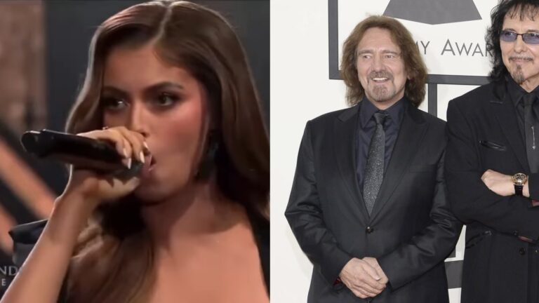 Geezer Butler de Black Sabbath destacó presentación de Ignacia Fernández, Miss Mundo Chile 2025