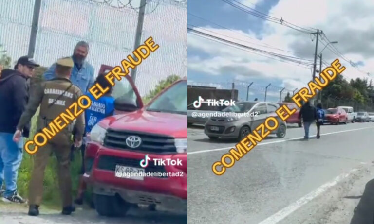 Carabineros desmiente supuesto fraude electoral registrado en Puerto Montt: Video era de un voto asistido fuera del local de votación