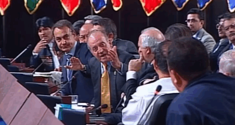 Juan Carlos I recuerda el “¿por qué no te callas?” a Hugo Chávez en Chile: “Se convirtió en un eslogan de resistencia política”