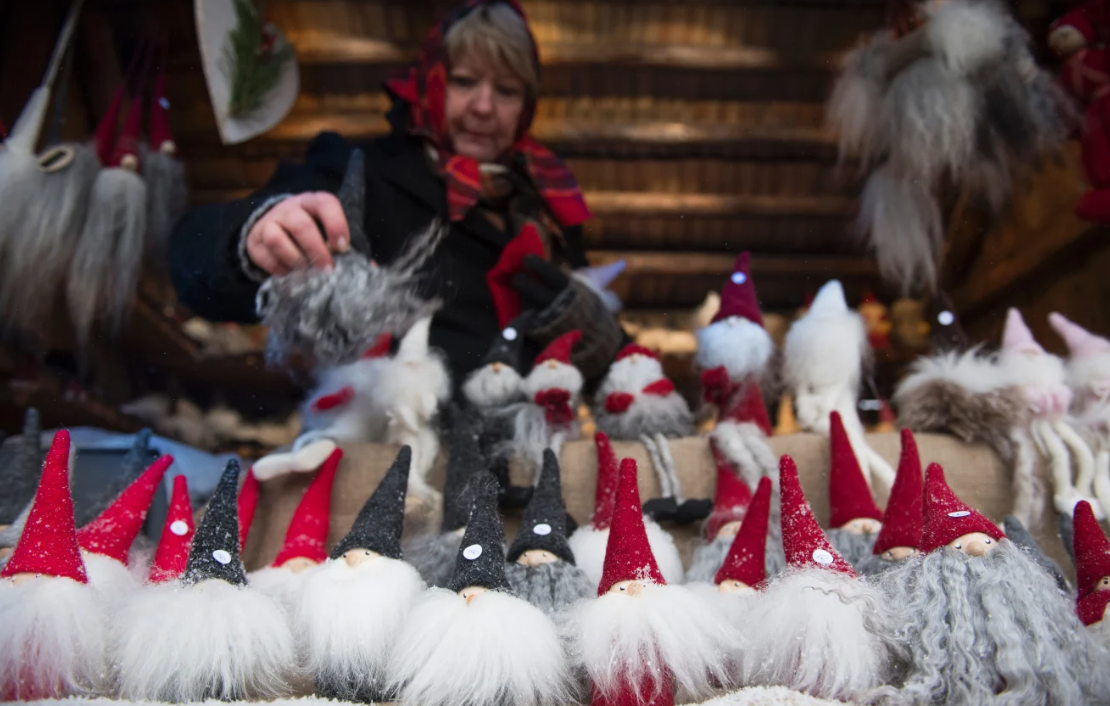 El mercado navideño de Skansen: una muestra de la cultura sueca con un toque de magia navideña. Jonathan Nackstrand/AFP/Getty Images