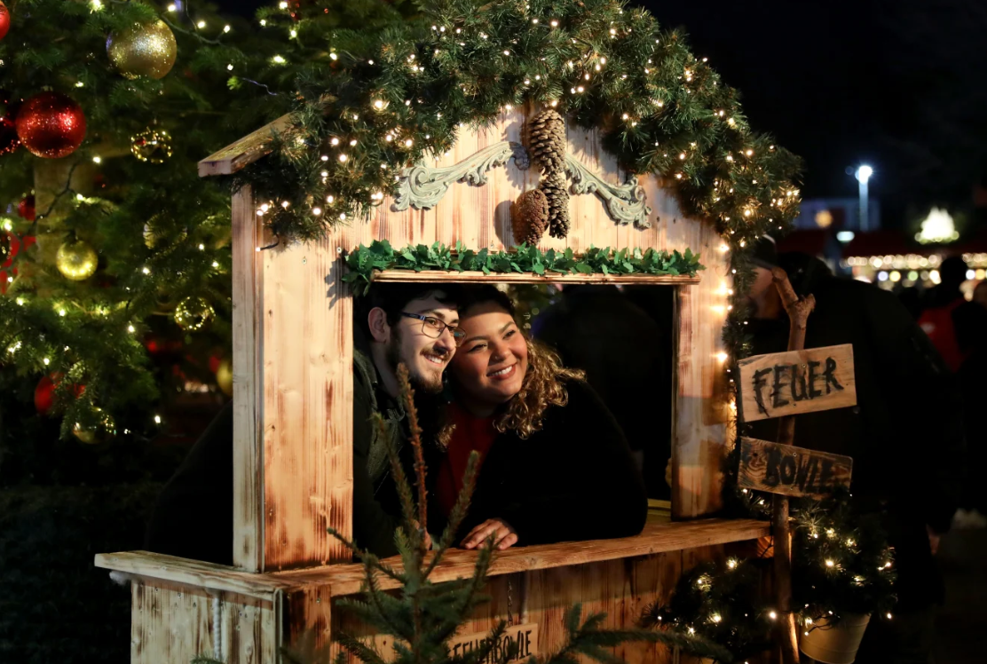 El Hyde Park Winter Wonderland de Londres atrae a multitudes enormes cada año. Li Ying/Xinhua/SIPA