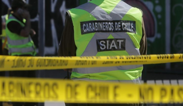 Choque frontal entre dos camiones en Ruta 5 Sur a la altura de en San Bernardo deja dos personas heridas