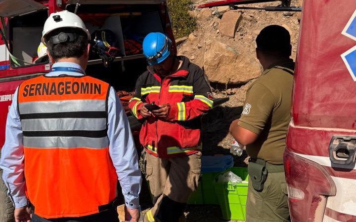 Petorca: Minero muere tras caer por quebrada mientras conducía maquinaria pesada