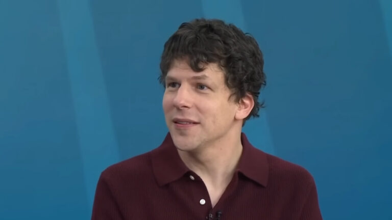 Jesse Eisenberg anuncia donación altruista de riñón a un desconocido