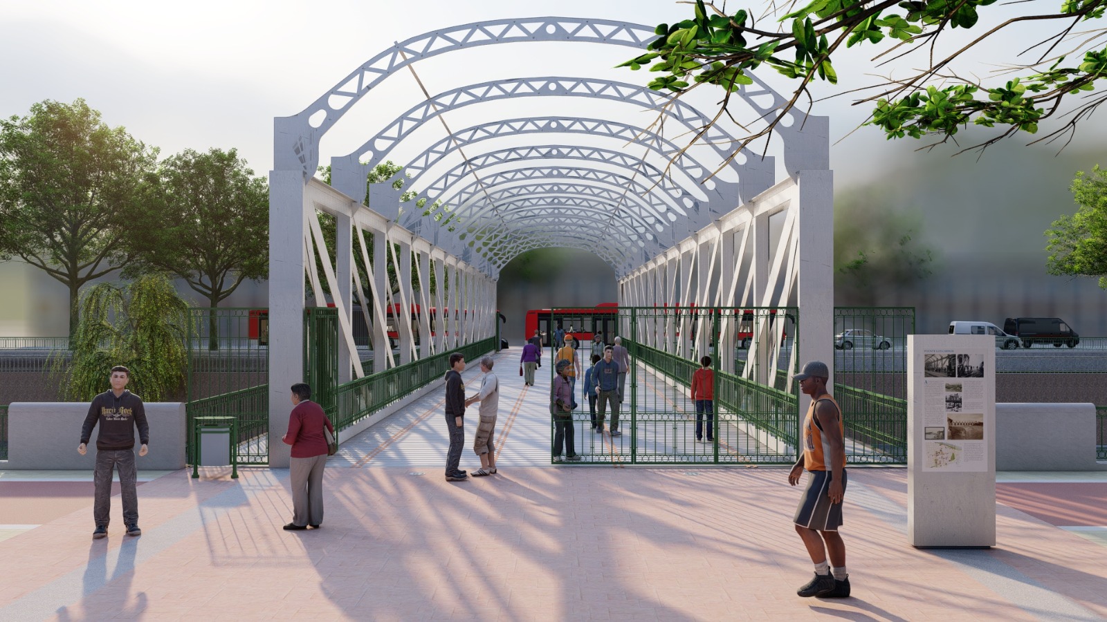 Presentan propuesta para recuperar el histórico Puente Los Carros/Gobierno de Santiago