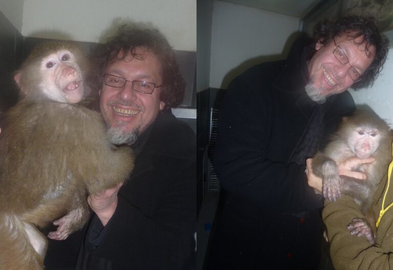 Lagos Weber revela el nombre del mono con el que aparece en foto viral: 