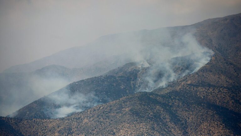 Conaf entrega balance: Incendio forestal en Las Condes ha consumido 800 hectáreas
