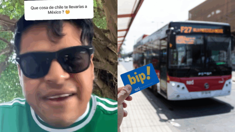 “Me voló el cerebro”: Comediante extranjero alucina con el sistema de buses RED en Santiago
