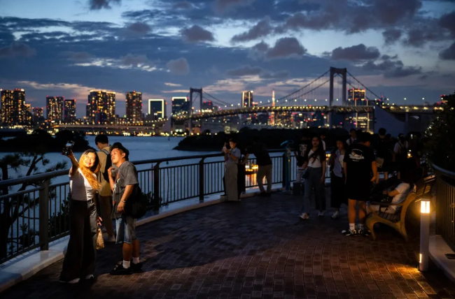 Asia, incluido Tokio, ha experimentado un fuerte crecimiento del turismo. Philip Fong/AFP/Getty Images