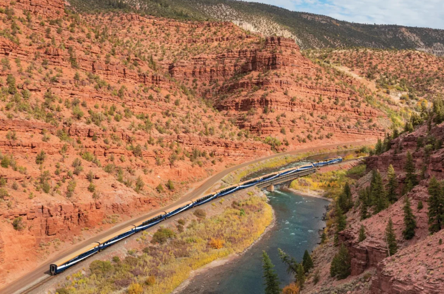 El tren Canyon Spirit unirá Denver con Glenwood Springs, Moab y Salt Lake City. Canyon Spirit