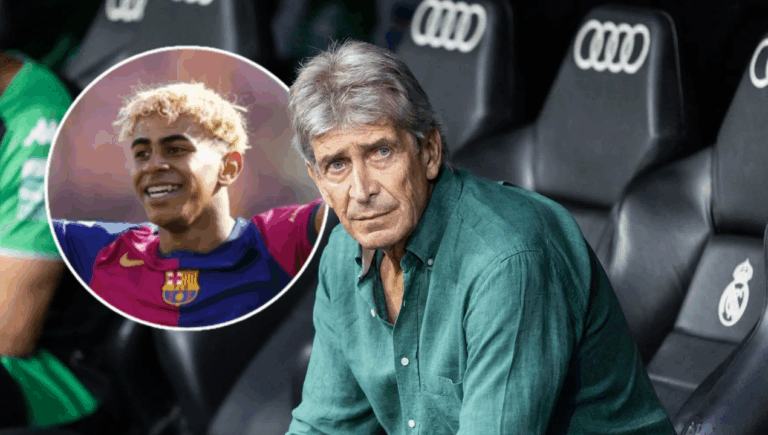 Pellegrini elogia a Lamine Yamal, pero evita compararlo con Messi en la previa del Betis-Barcelona