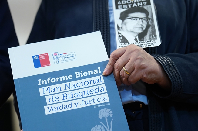 Presidente Boric recibió el informe bienal del Plan Nacional de Búsqueda/Presidencia