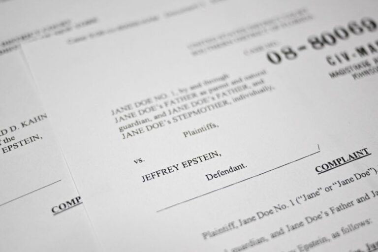 Más de un millón de documentos extra estarían relacionados con los archivos de Epstein, dice el Departamento de Justicia