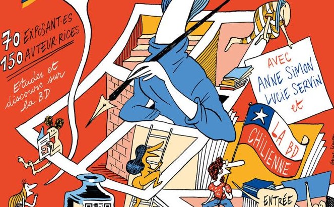 Por primera vez: Chile será el país invitado de honor del Salón del Cómic de París