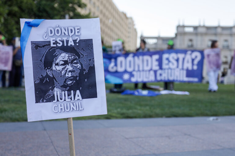 Caso Julia Chuñil: Justicia confirma medidas cautelares y rechaza petición de prisión preventiva para dos hijos de la víctima