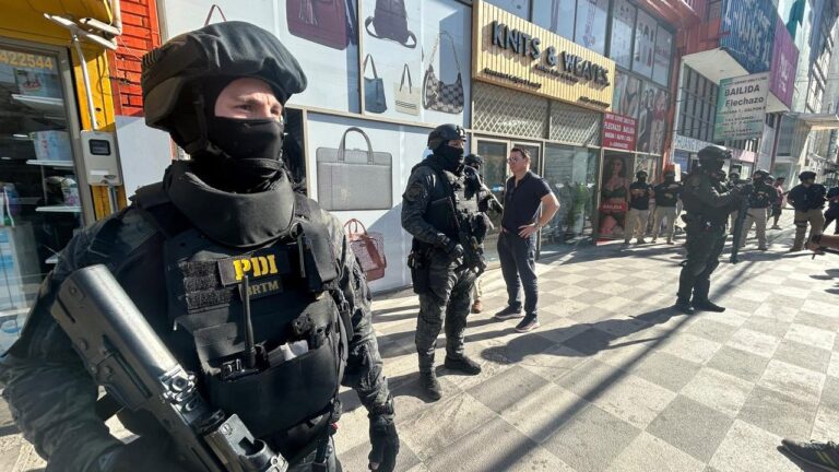 Operativo de la PDI en cinco regiones por 