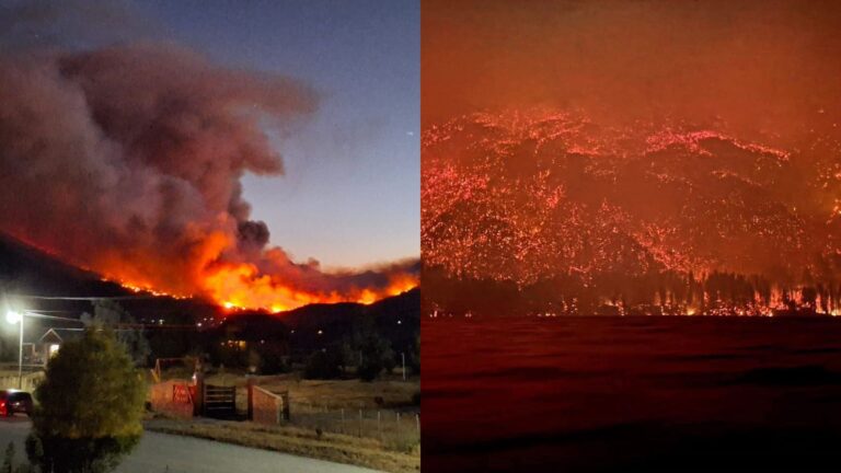Chile ofrece apoyo a Argentina ante incendios que afectan a la Patagonia