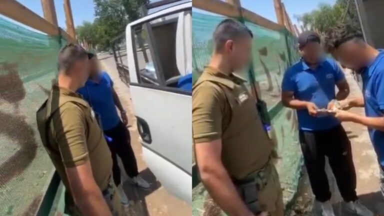 Detienen a sujetos tras intentar sobornar a carabineros en Pudahuel: Les ofrecieron $36 mil