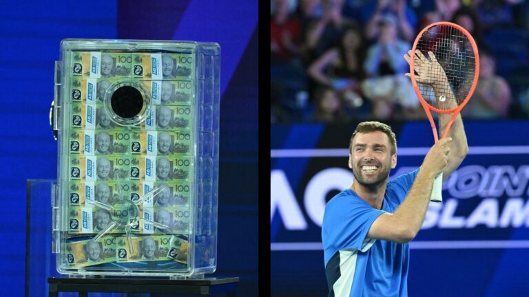 Tenista amateur derrota a Sinner y gana millonario premio en el 