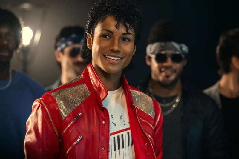 Jaafar Jackson como Michael Jackson en "Michael" (2026). Glen Wilson/Lionsgate