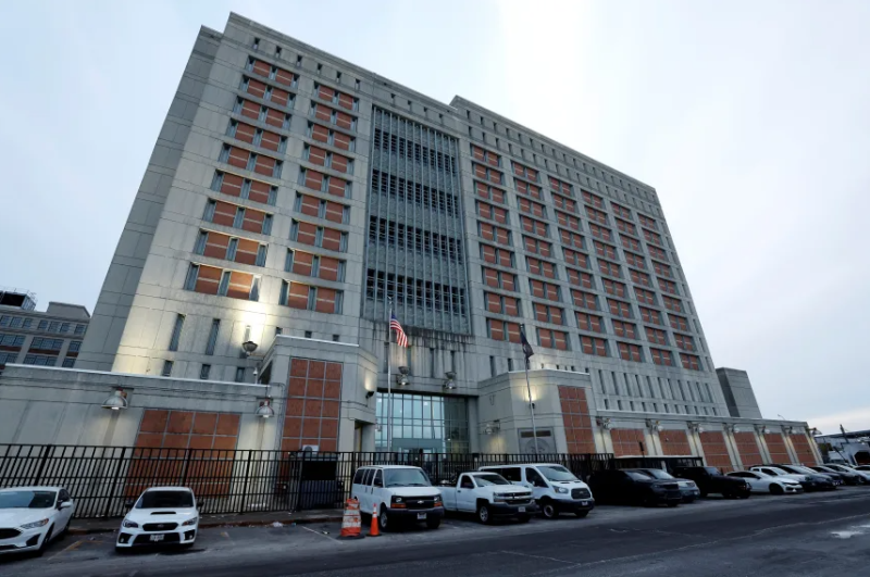 El Centro Metropolitano de Detención de Brooklyn, Nueva York, tal y como se veía el 3 de enero. John Lamparski/AFP/Getty Images