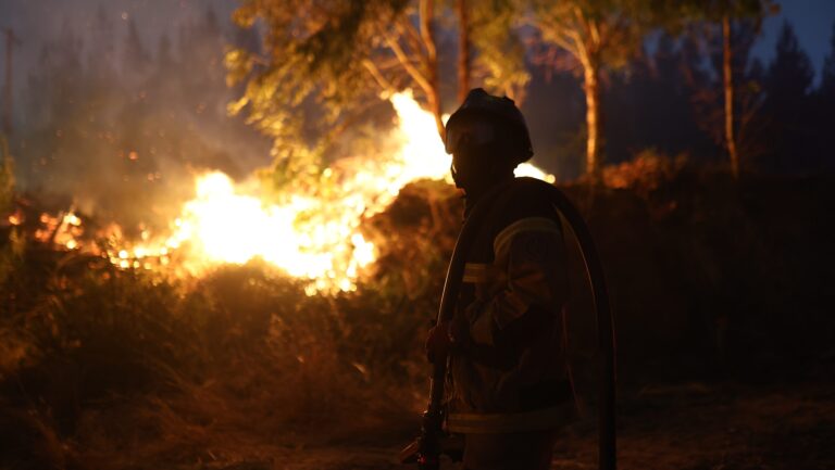 Alerta roja en La Araucanía: Senapred emite alerta por incendio forestal en la zona