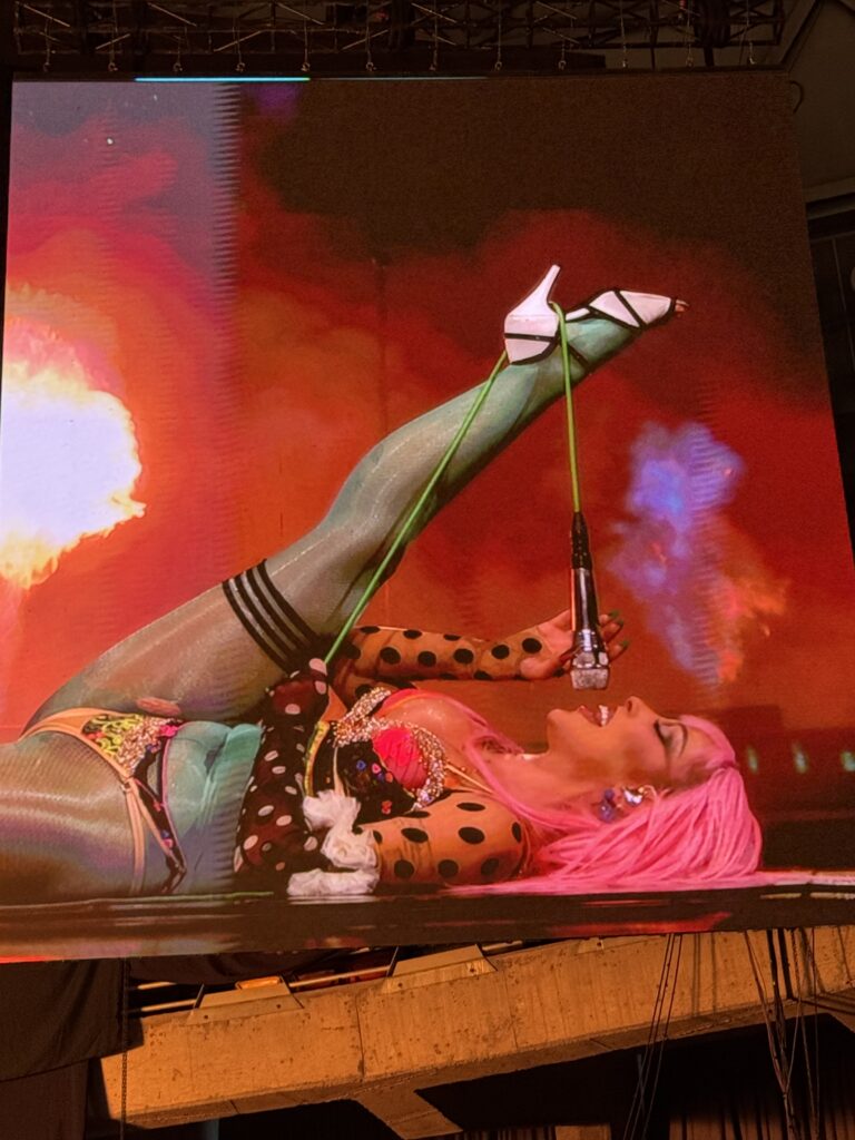 Doja Cat pintó a Chile de rojo en un show marcado por coreografía, sensualidad y hits globales sin pausas