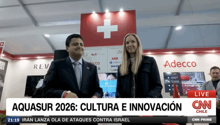 AquaSur 2026: Cámara Chileno Suiza debuta en la feria acuícola con foco en cultura e innovación