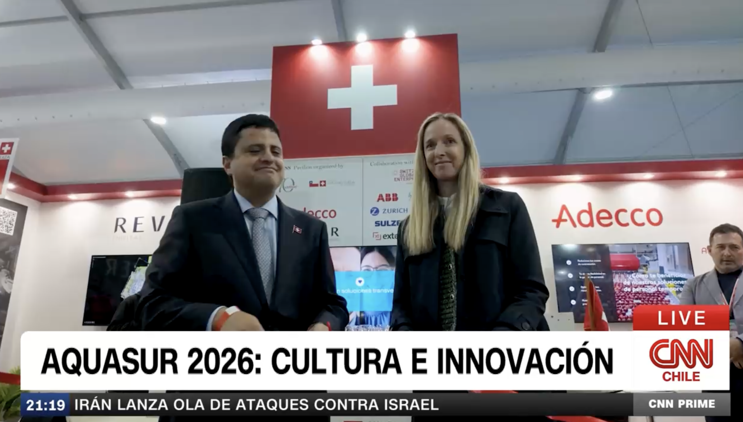 AquaSur 2026: Cámara Chileno Suiza debuta en la feria acuícola con foco en cultura e innovación