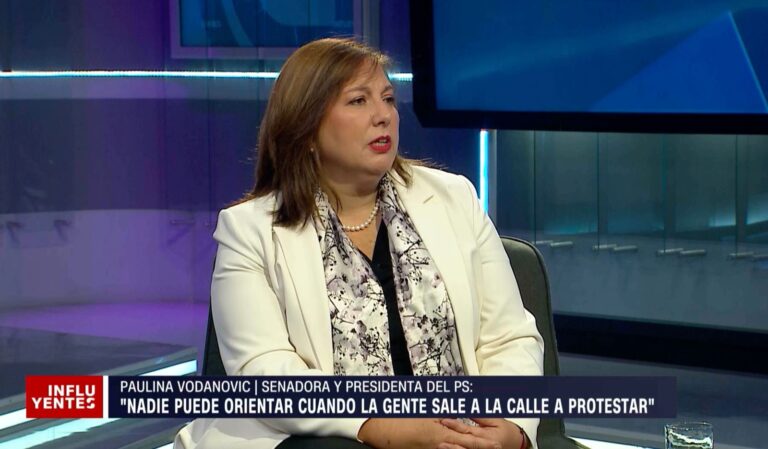 Paulina Vodanovic acusa 