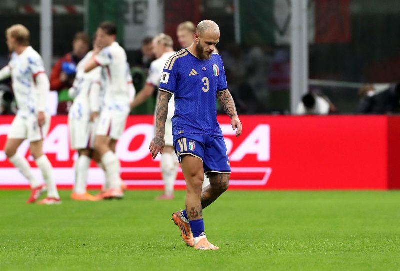 La clasificación de Italia al Mundial otra vez pende de un hilo. La última vez que jugó uno fue en 2014. Marco Luzzani/Getty Images